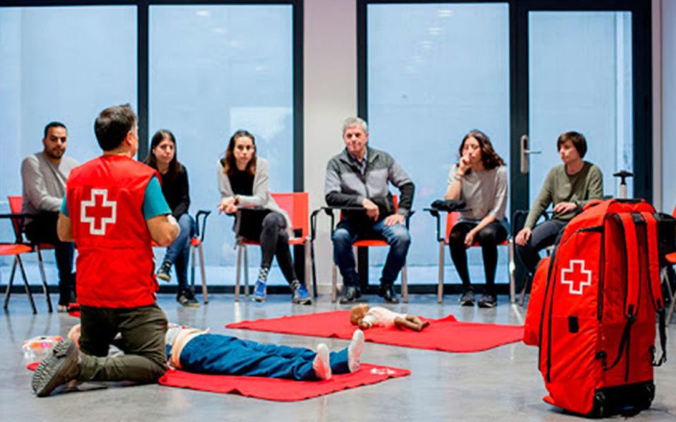 Curso de primeros auxilios Cruz Roja